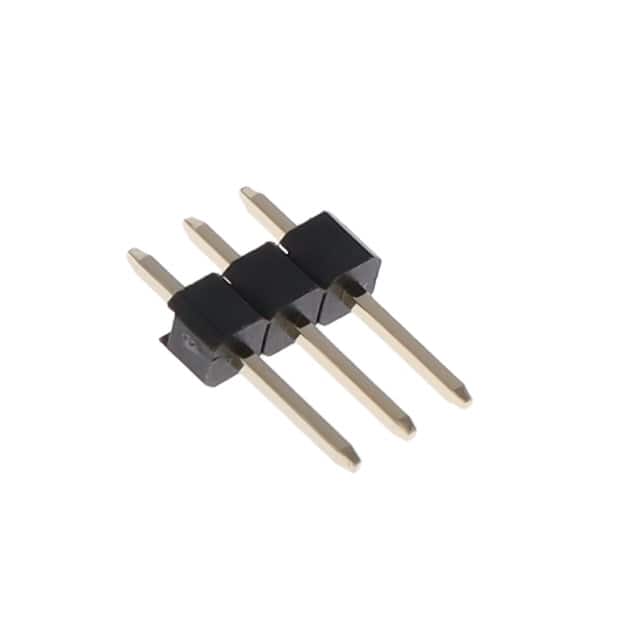 G800W305018EU PIN HEADER 2.54MM PITCH STR,1X3P