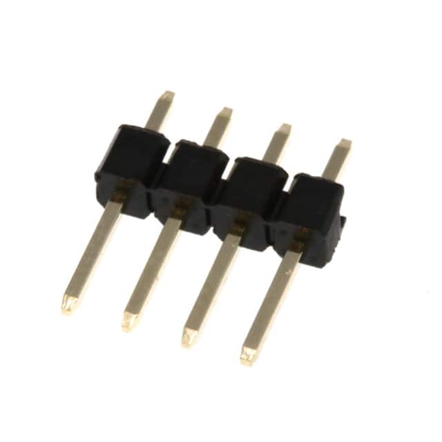 PR20204VBNN PIN HEADER, THR, SINGLE ROW, .10