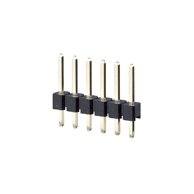 PR20208VBNN PIN HEADER, THR, SINGLE ROW, 2.5