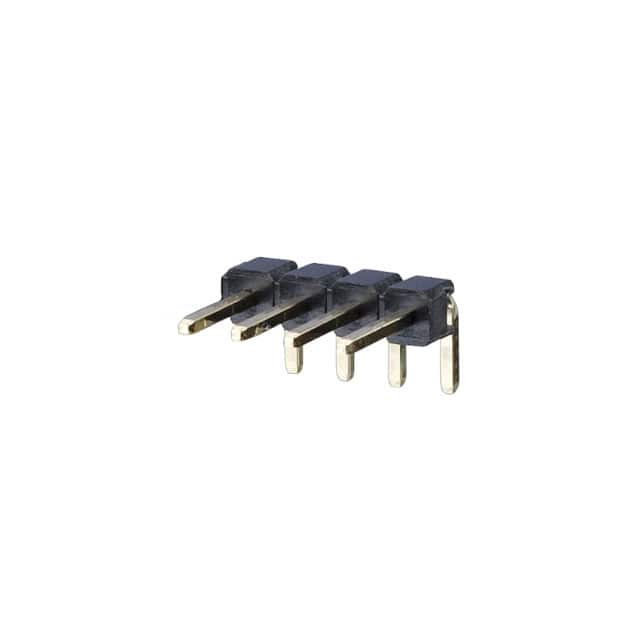 PR20204HBNN CONN HEADER RA 4POS 2.54MM