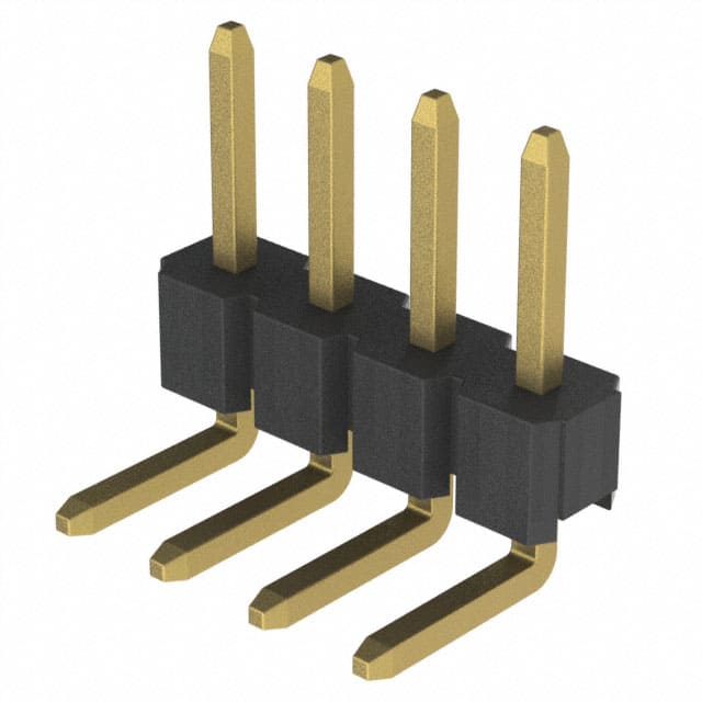 2PH1R-04-UA CONN HEADER R/A 4POS 2MM