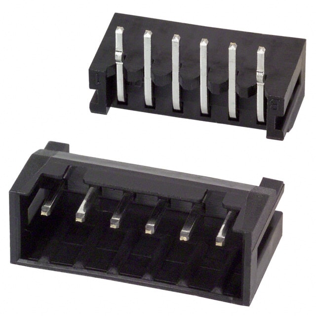 DF3A-6P-2DS CONN HEADER R/A 6POS 2MM
