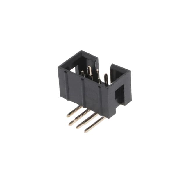 BHR-06-HUA CONN HEADER R/A 6POS 2.54MM