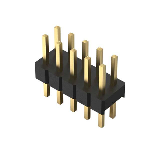 BF050-10-A-B-0200-0300-L-G 10POS, 2MM PITCH PIN HDR, DIL, T