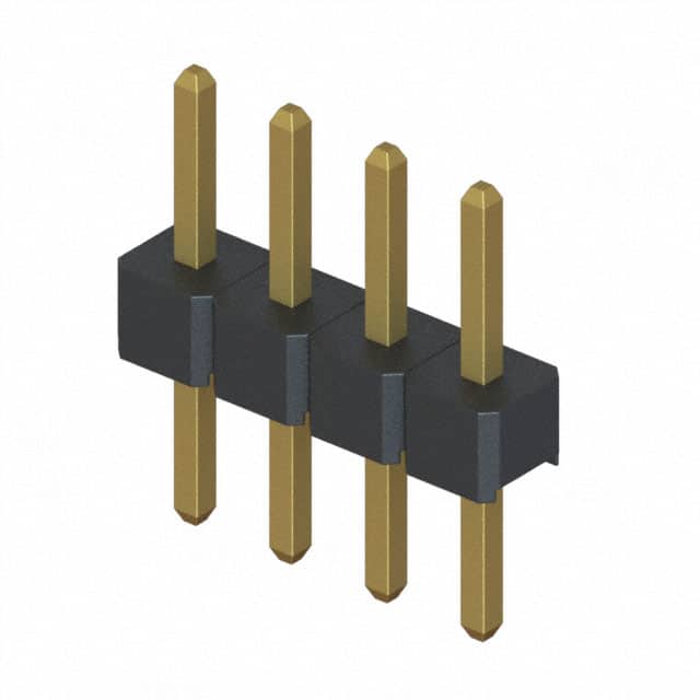 M22-2010405 CONN HEADER VERT 4POS 2MM