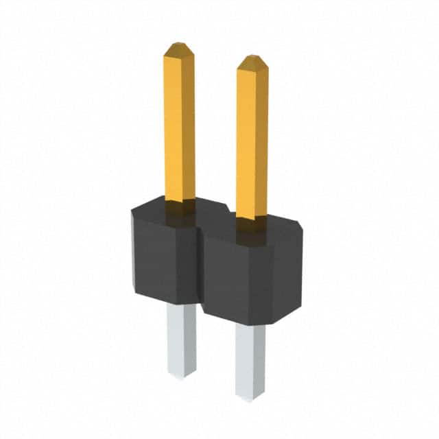 PCC02SAAN CONN HEADER VERT 2POS 2.54MM