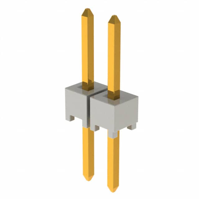 HTSW-102-08-G-S CONN HEADER VERT 2POS 2.54MM