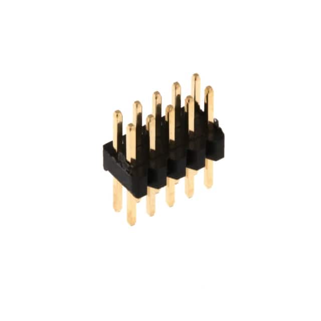 PR20B05VBDN PIN HEADER, THR, DUAL ROW, 1.27