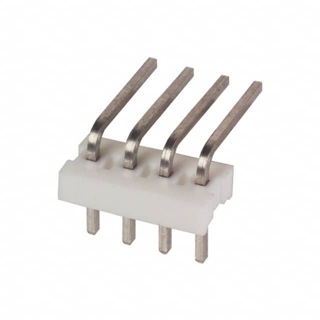 640453-4 CONN HEADER R/A 4POS 2.54MM