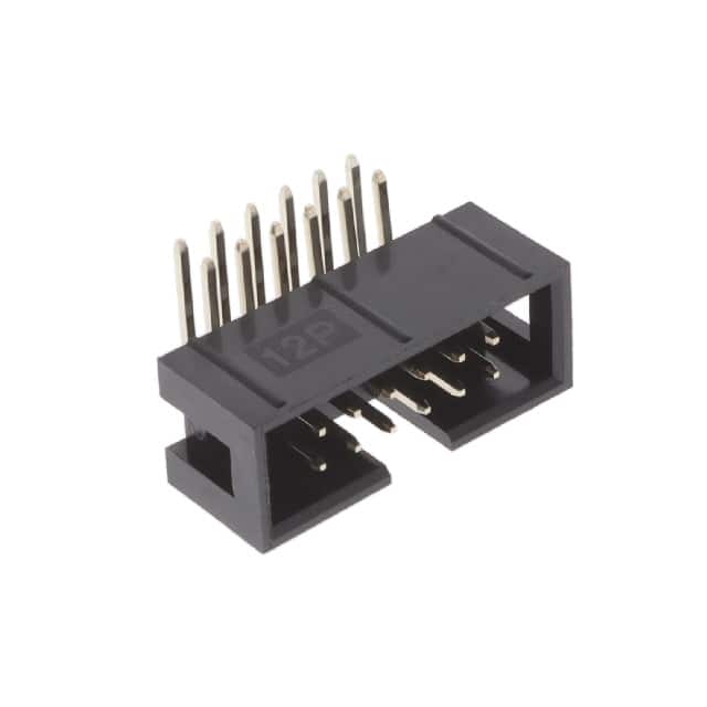 BHR-12-HUA CONN HEADER R/A 12POS 2.54MM