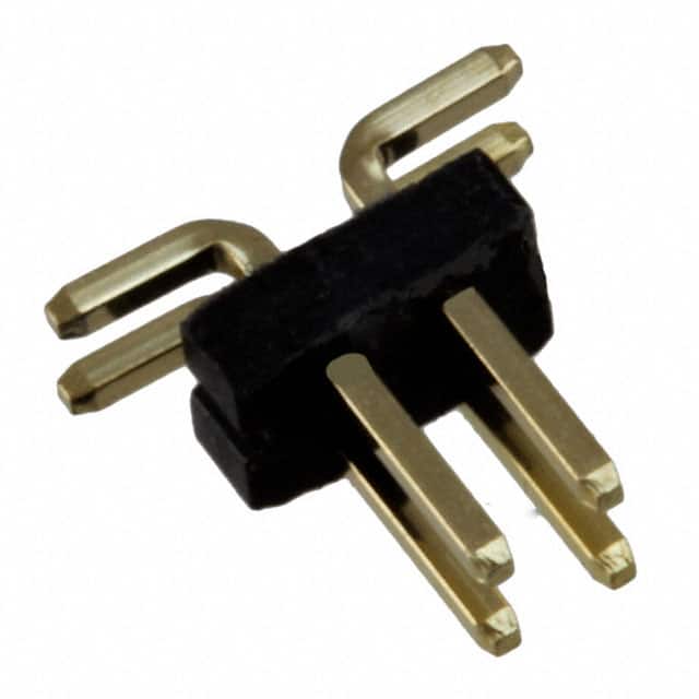 GRPB022VWQS-RC CONN HEADER SMD 4POS 1.27MM