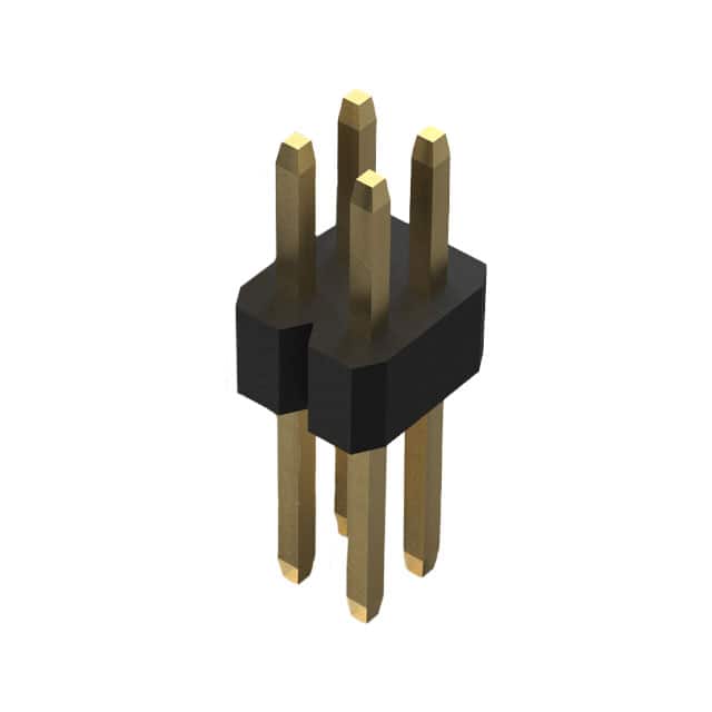 BC035-04-A-0200-0300-L-G 4W, 1.0MM PITCH PIN HDR, DIL, TH