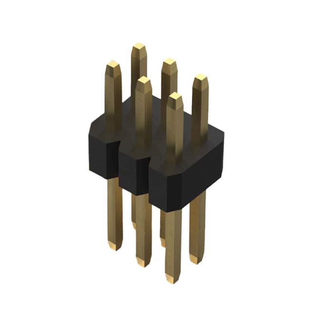 BC035-06-A-0200-0300-L-G 6W, 1.0MM PITCH PIN HDR, DIL, TH