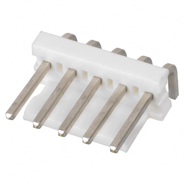 640387-5 CONN HEADER R/A 5POS 3.96MM