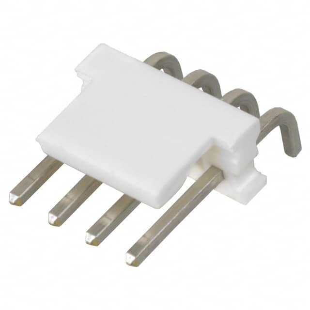 640389-4 CONN HEADER R/A 4POS 3.96MM