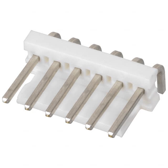 640387-6 CONN HEADER R/A 6POS 3.96MM