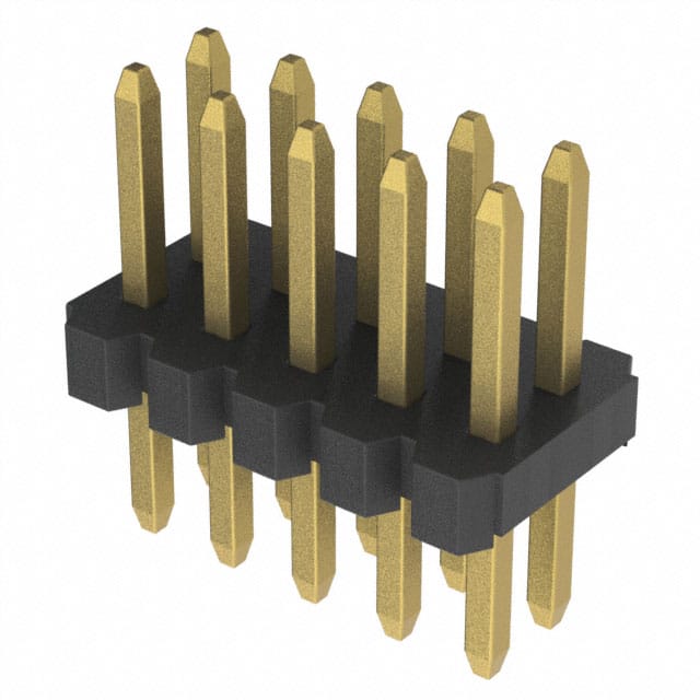 HPH2-A-10-UA CONN HEADER VERT 10POS 1.27MM