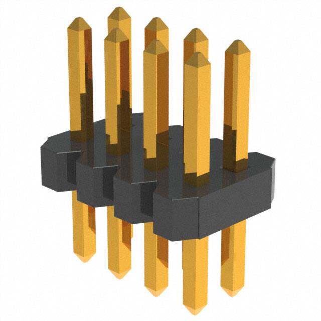 GRPB042VWVN-RC CONN HEADER VERT 8POS 1.27MM