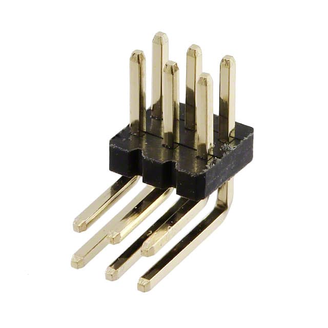 GRPB032MWCN-RC CONN HEADER R/A 6POS 1.27MM