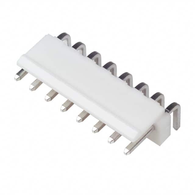 B8PS-VH CONN HEADER R/A 8POS 3.96MM