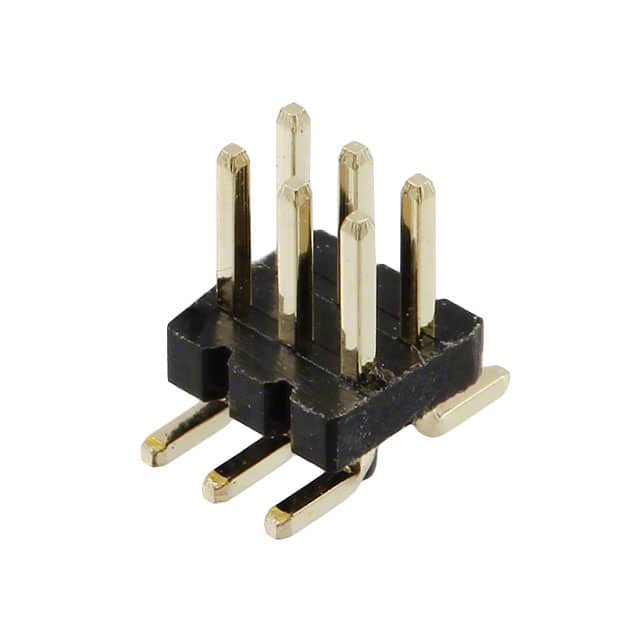 GRPB032VWQP-RC CONN HEADER SMD 6POS 1.27MM