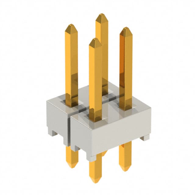 HTSW-102-07-G-D CONN HEADER VERT 4POS 2.54MM