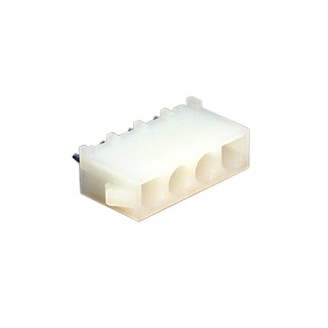 0010844040 CONN HEADER VERT 4POS 6.35MM