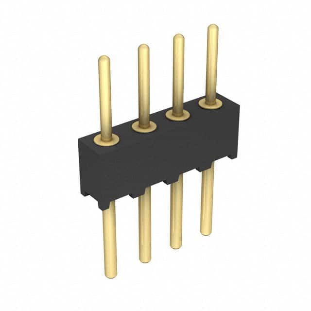 850-10-004-10-001101 CONN HEADER VERT 4POS 1.27MM