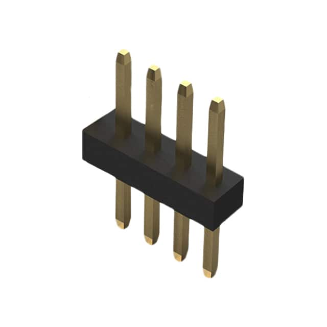 BC020-04-A-0200-0300-L-G 4POS 1.0MM PITCH PIN HEADER, SIL