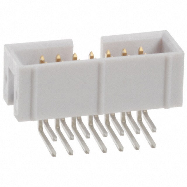 AWHW14A-0202-T-R CONN HEADER R/A 14POS 2.54MM
