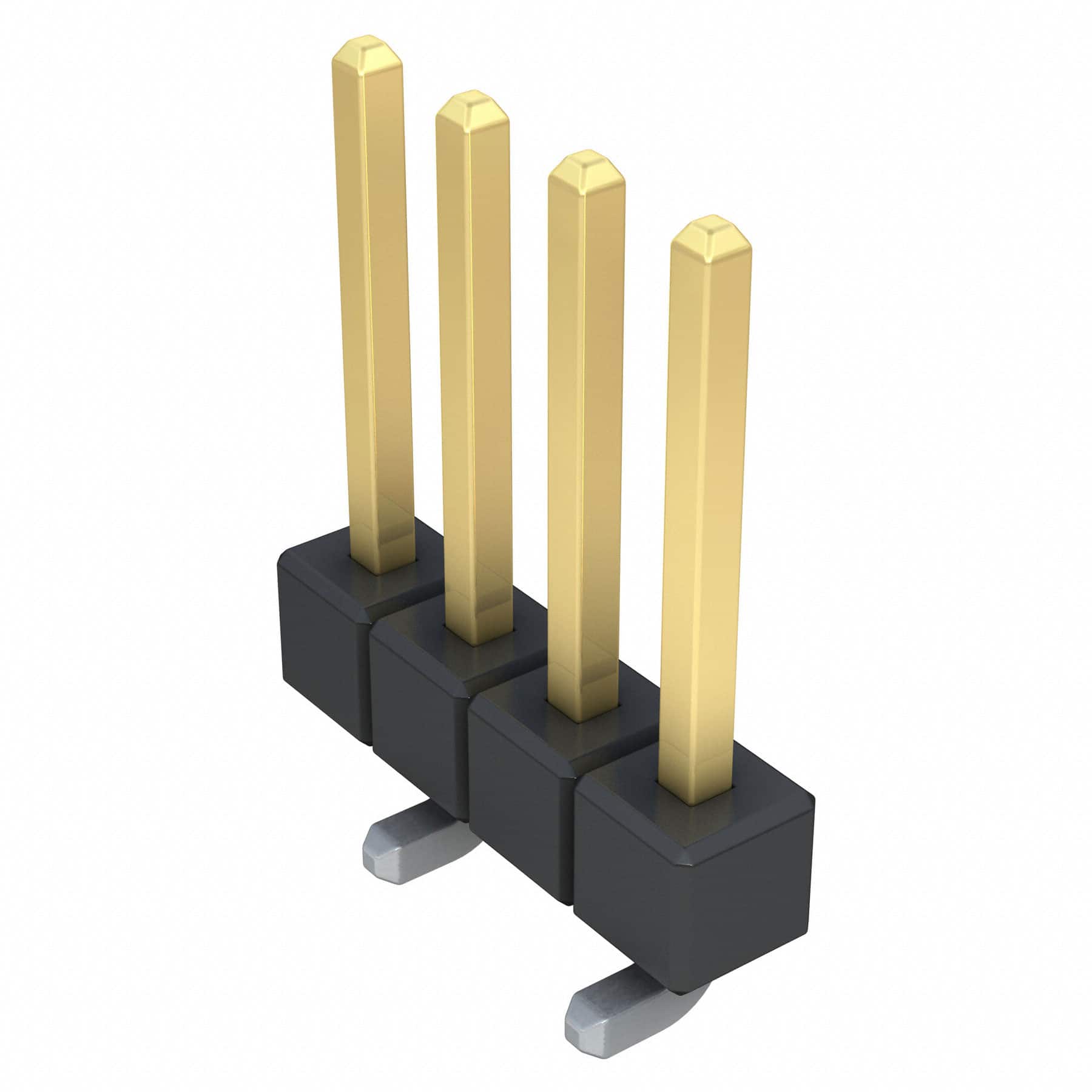 TSM-104-01-L-SV CONN HEADER SMD 4POS 2.54MM