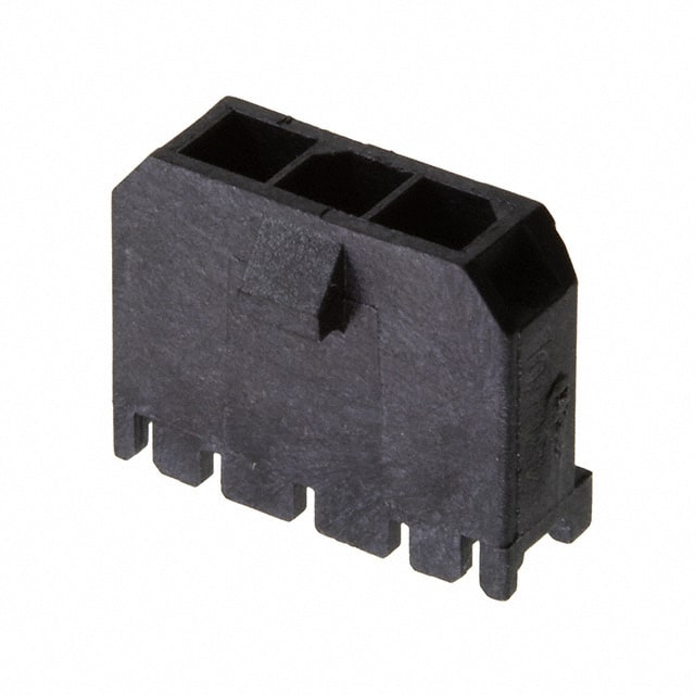0436500300 CONN HEADER R/A 3POS 3MM