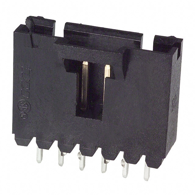 103670-5 CONN HEADER VERT 6POS 2.54MM