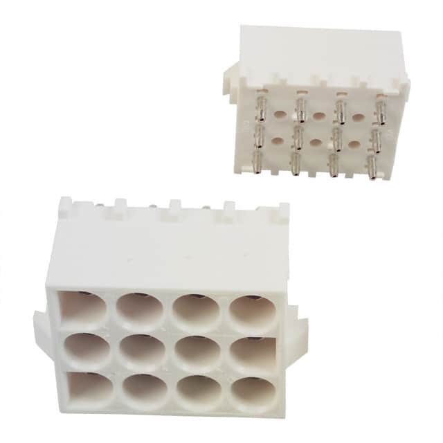 350433-1 CONN HEADER VERT 12POS 6.35MM