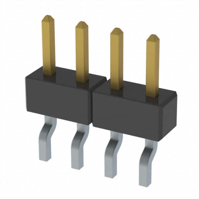 MMT-104-01-L-SH-P CONN HEADER SMD R/A 4POS 2MM
