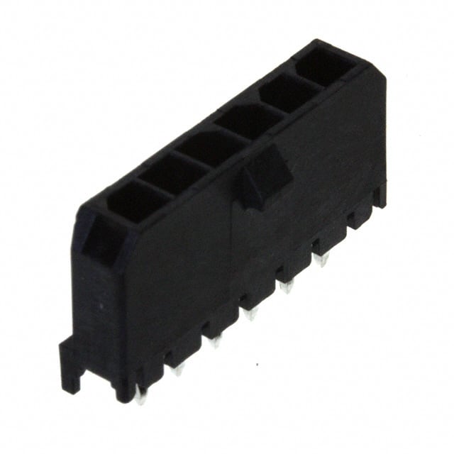 0436500615 CONN HEADER VERT 6POS 3MM