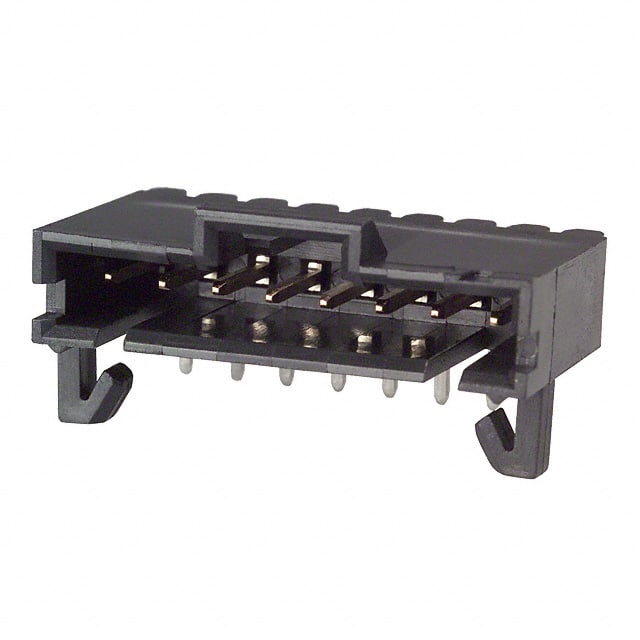 103673-7 CONN HEADER R/A 8POS 2.54MM