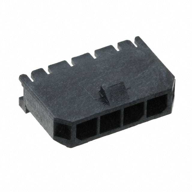 0436500401 CONN HEADER R/A 4POS 3MM
