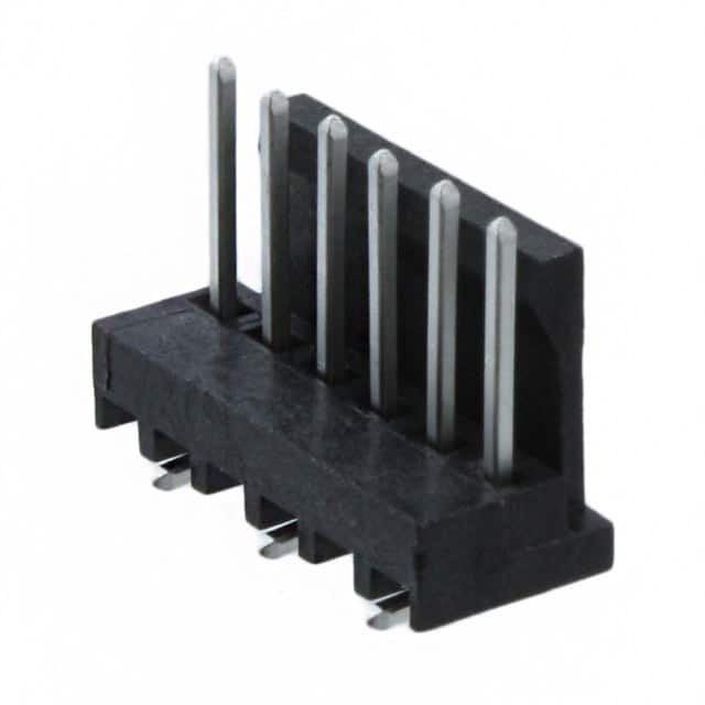 3-647166-6 CONN HEADER SMD 6POS 2.54MM