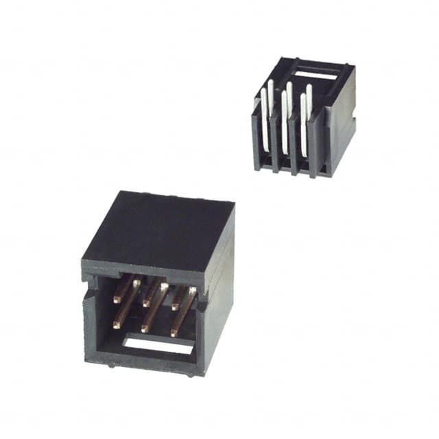 103166-1 CONN HEADER R/A 6POS 2.54MM