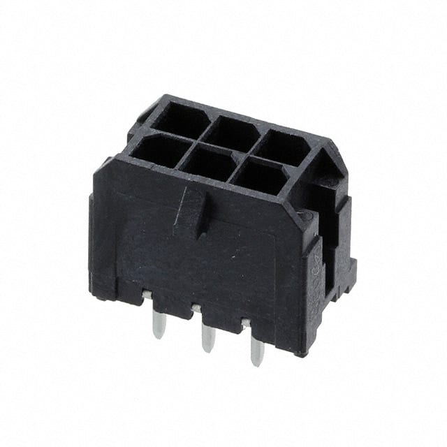 0430450628 CONN HEADER VERT 6POS 3MM
