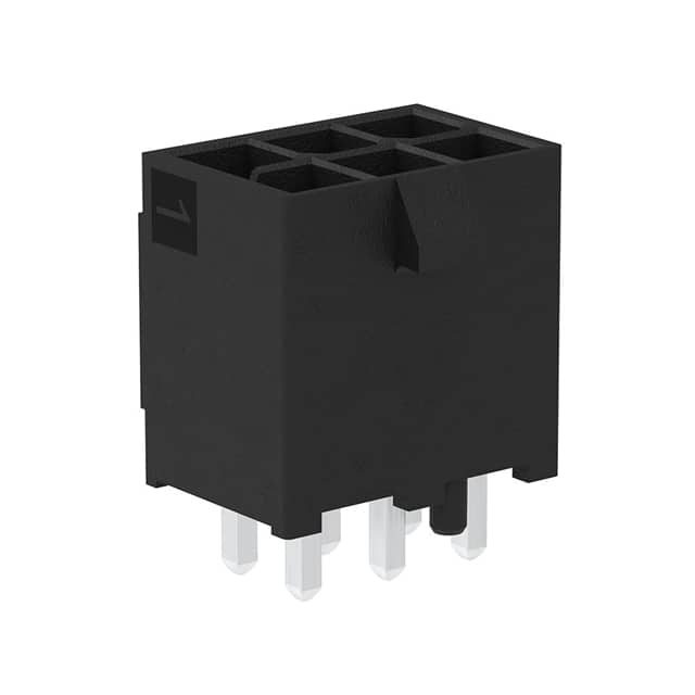 2125201006 MINI-FIT MAX 6CKT HDR VERT