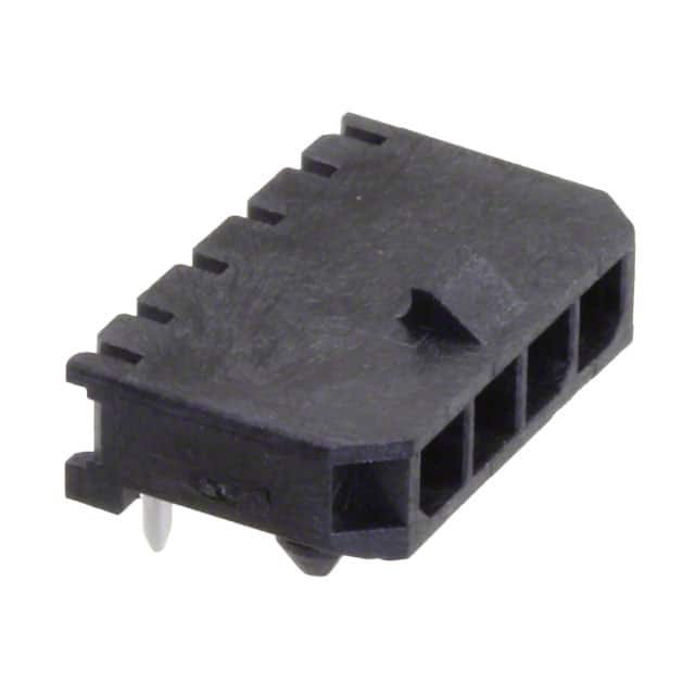 0436500402 CONN HEADER R/A 4POS 3MM
