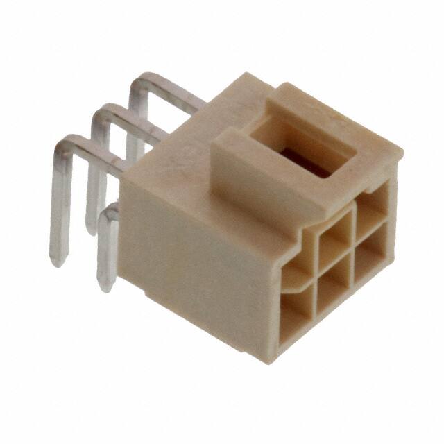 1053142206 CONN HEADER R/A 6POS 2.5MM