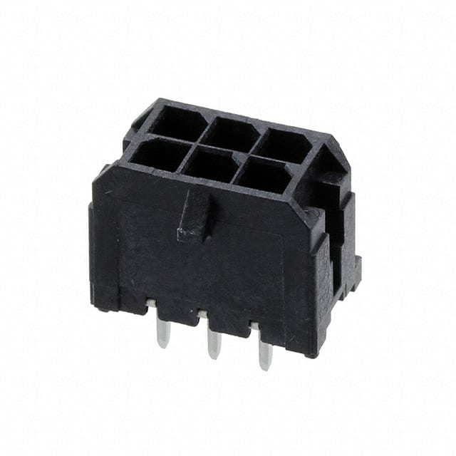 0430450629 CONN HEADER VERT 6POS 3MM