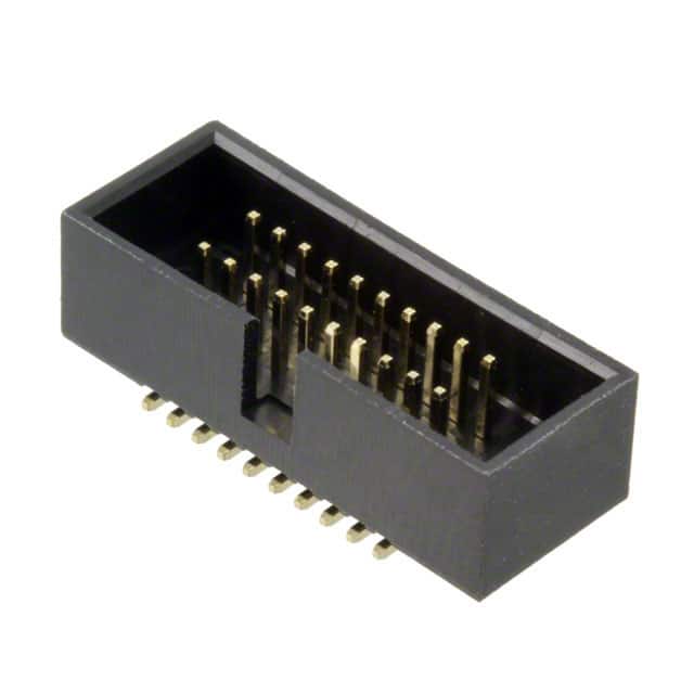 SBH41-NBPB-D10-SM-BK CONN HEADER SMD 20POS 1.27MM