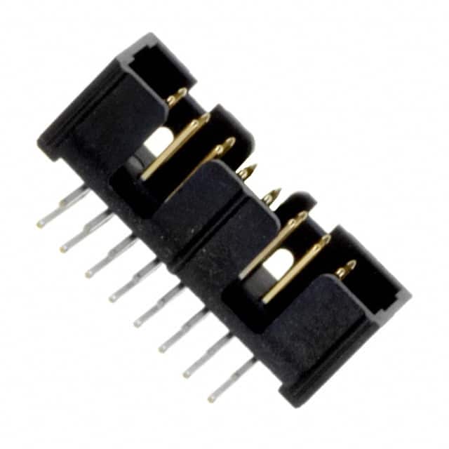 D2516-5002-AR CONN HEADER R/A 16POS 2.54MM