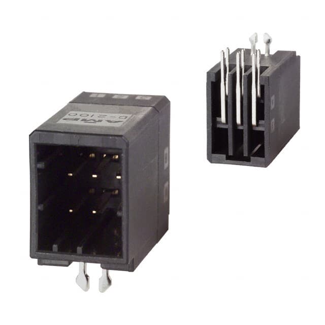 1376136-2 CONN HEADER R/A 6POS 2.5MM