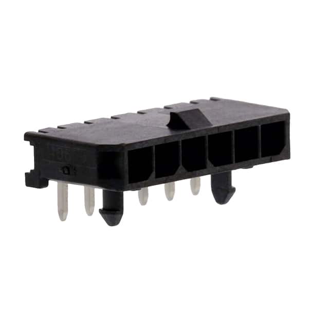 0436500602 CONN HEADER R/A 6POS 3MM