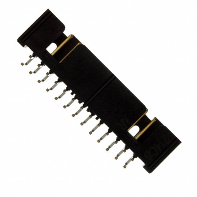 D2526-5002-AR CONN HEADER R/A 26POS 2.54MM